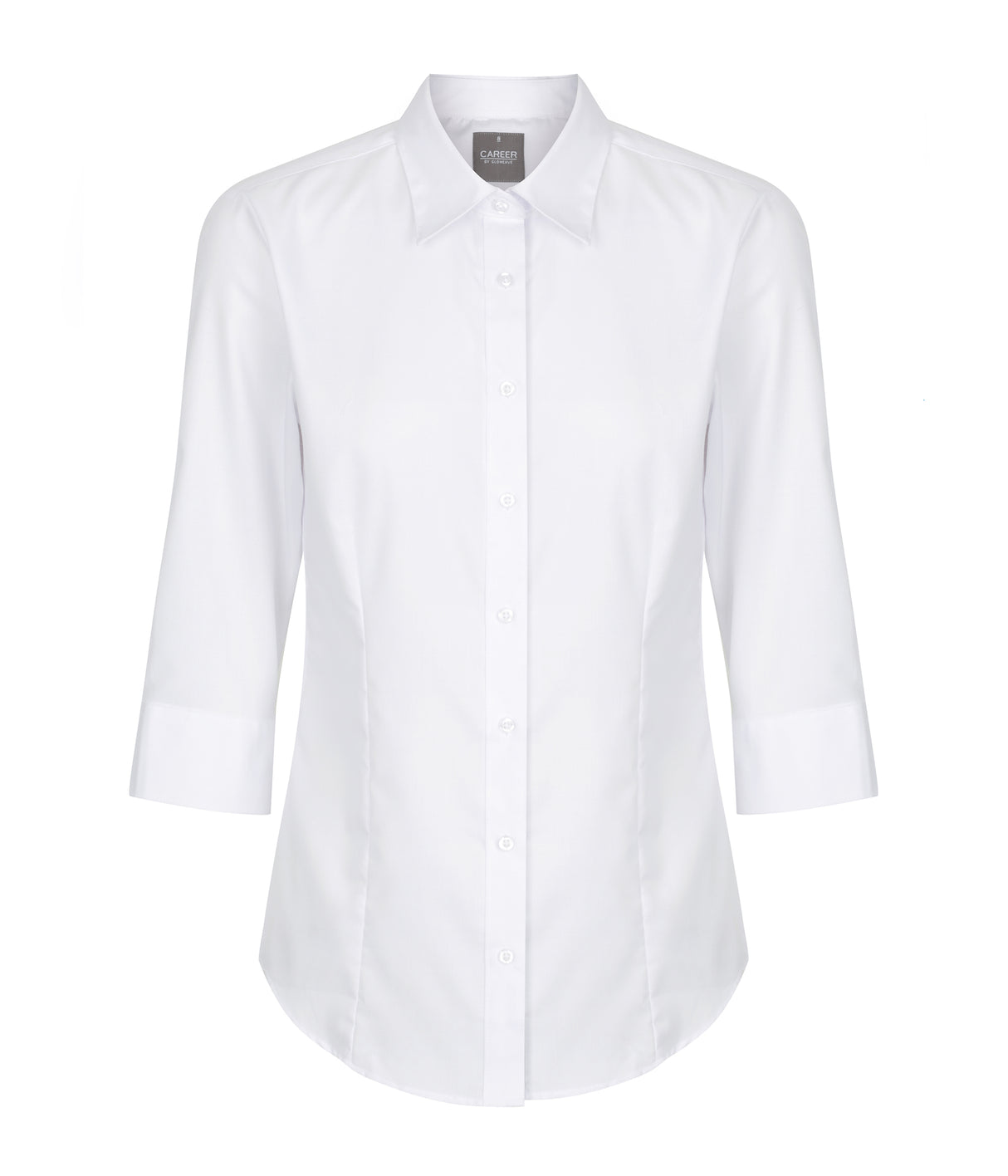 1908WZ Ultimate-White 3/4 Sleeve Shirt