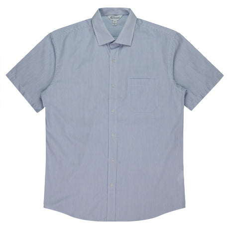 1900S-HENLEY MENS SHIRT SHORT SLEEVE