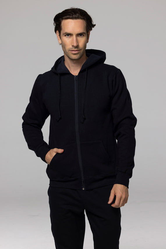 1528-QUEENSCLIFF ZIP MENS HOODIES