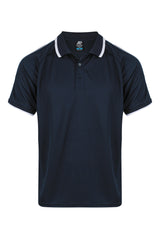 1322-DOUBLE BAY MENS POLOS