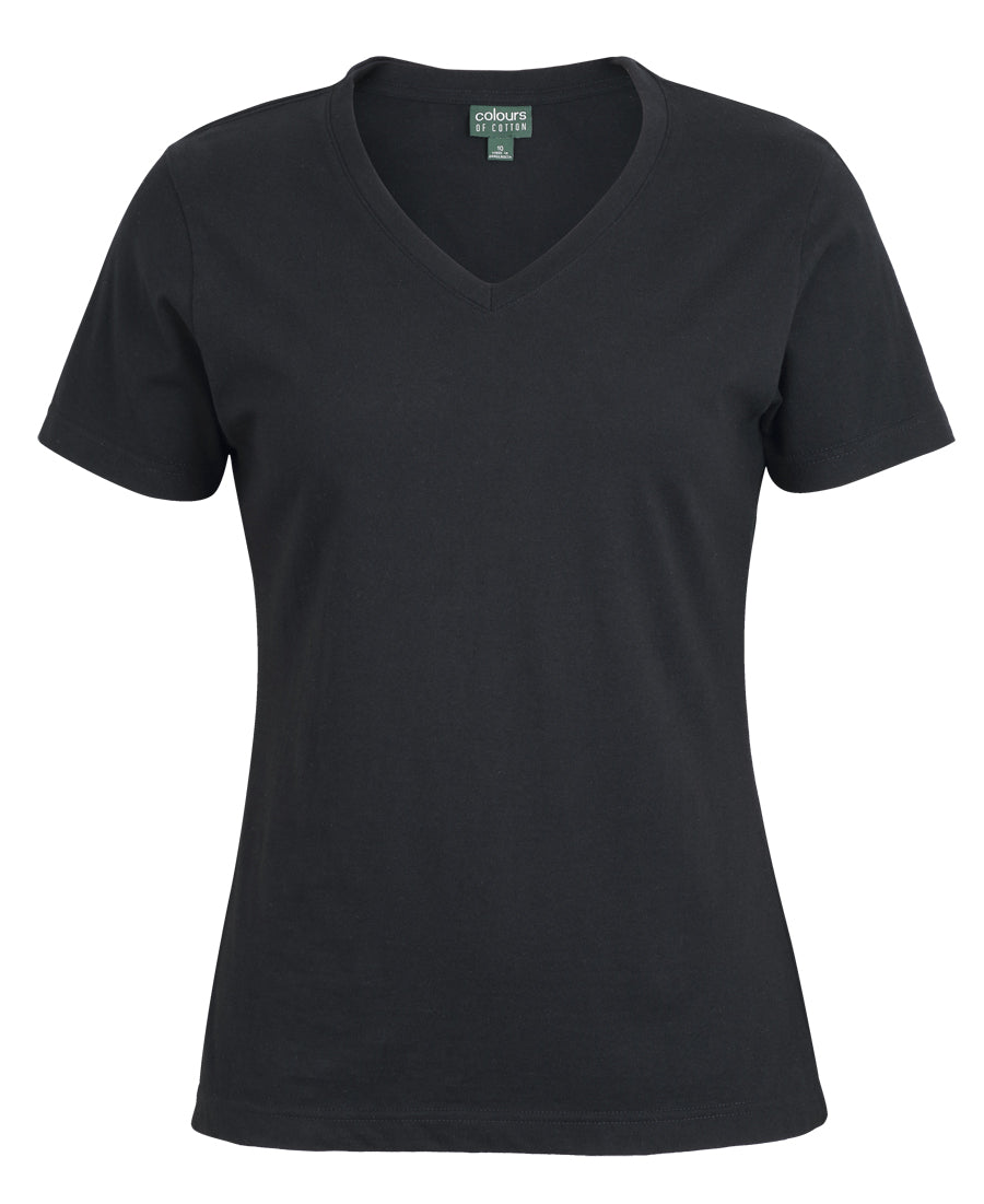 1VT1-C Of C Ladies V Neck Tee