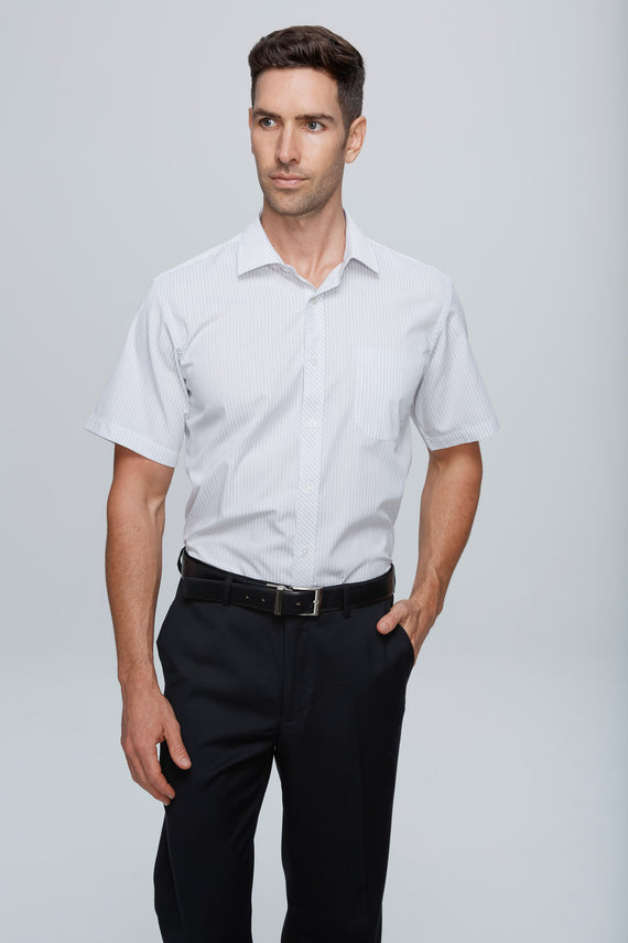 1906S-BAYVIEW MENS SHIRT SHORT SLEEVE RUNOUT