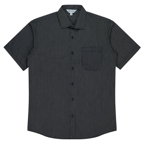 1900S-HENLEY MENS SHIRT SHORT SLEEVE