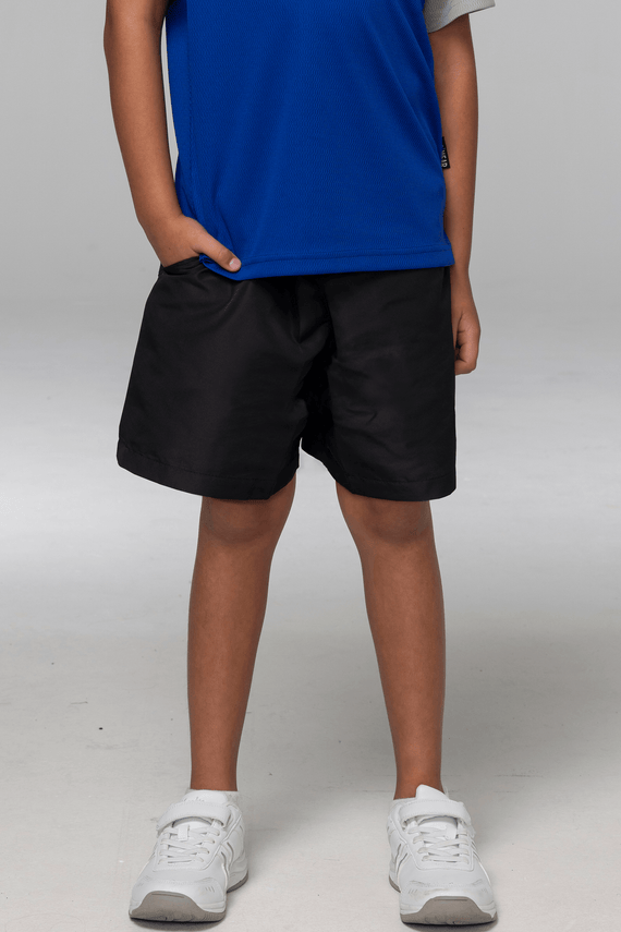 3602-PONGEE SHORT KIDS SHORTS