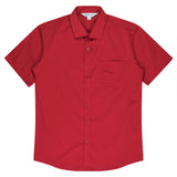 1903S-MOSMAN MENS SHIRT SHORT SLEEVE