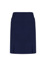 20720-Siena Womens Front Pleat Detail Straight Skirt