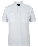 210ES-Jb'S S/S 250 Epaulette Polo