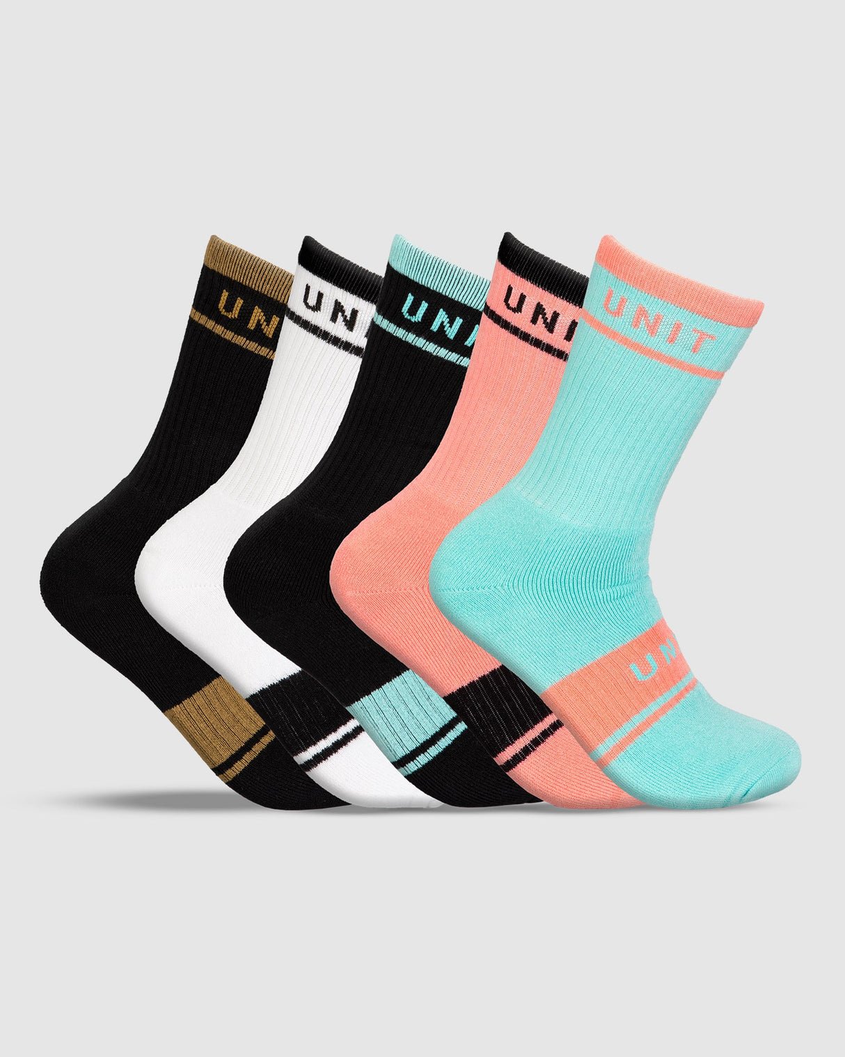 LADIES SOCKS - 5 PACK BAMBOO HI-LUX  - EQUIP