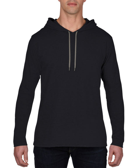 GILDAN ADULT LS HOODED Tee