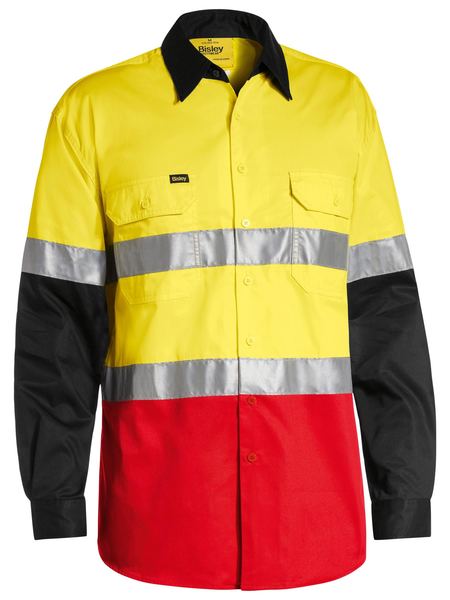 Cool Lightweight Shirt-Hi Vis-Taped