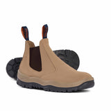 240040-Suede Elastic Sided Boot-WHEAT