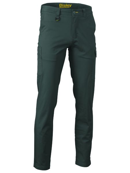 Stretch Cotton Drill Cargo Pants