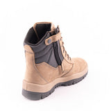 High Leg ZipSider Boot-SAND