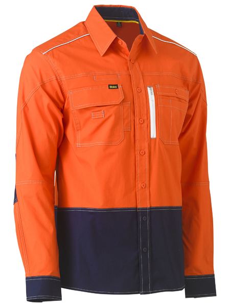 Flx & Move™ Two Tone Hi Vis Utility Shirt