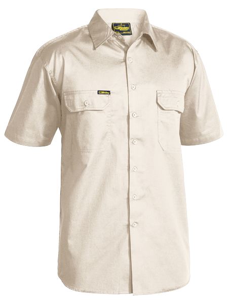 Cool Lightweight Short Sleeve Drill Shirt