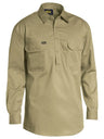 Closed Front Cool Lightweight Drill Shirt