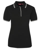 2LCP-Jb'S Ladies Contrast Polo