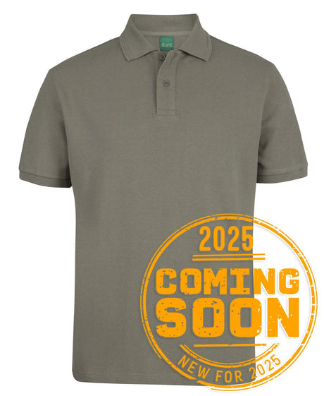 2PCS-C of C L/S 320G POPCORN COTTON POLO-SHORT SLEEVES