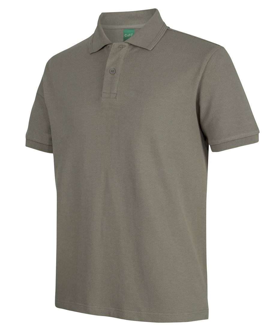 2PCS-C of C 320G POPCORN COTTON POLO