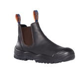 240090-Oil Kip V-Cut Elastic Sided Boot-CLARET