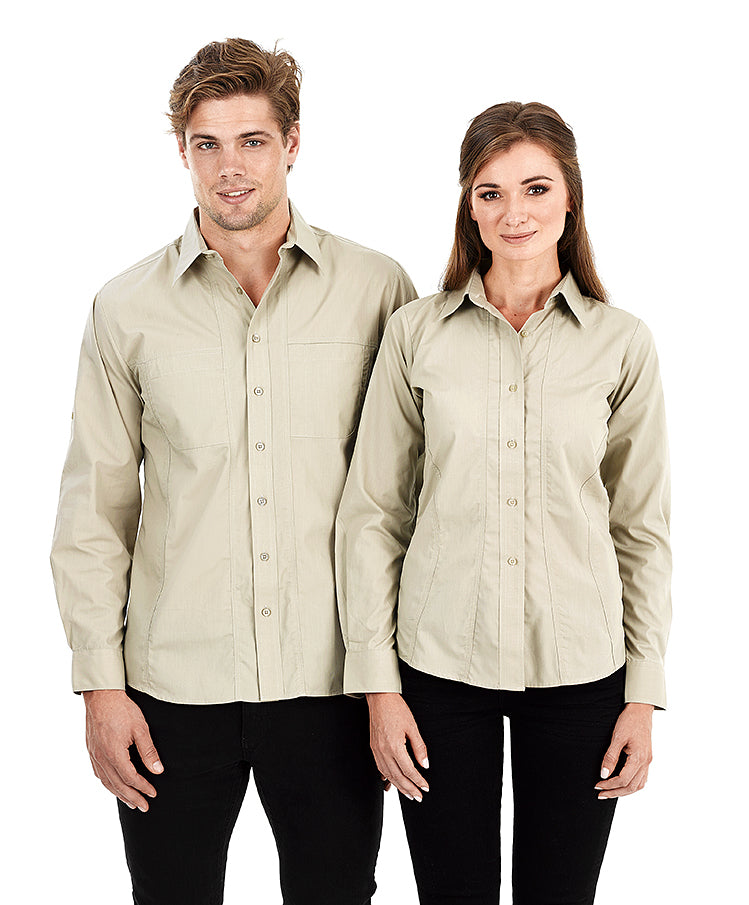 W14-Aston - Ladies Long Sleeve Shirt