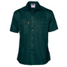 Cotton Drill Work Shirt - Short Sleeve