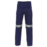 3314-Cotton Drill Pants With 3M R/Tape
