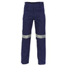 3314-Cotton Drill Pants With 3M R/Tape
