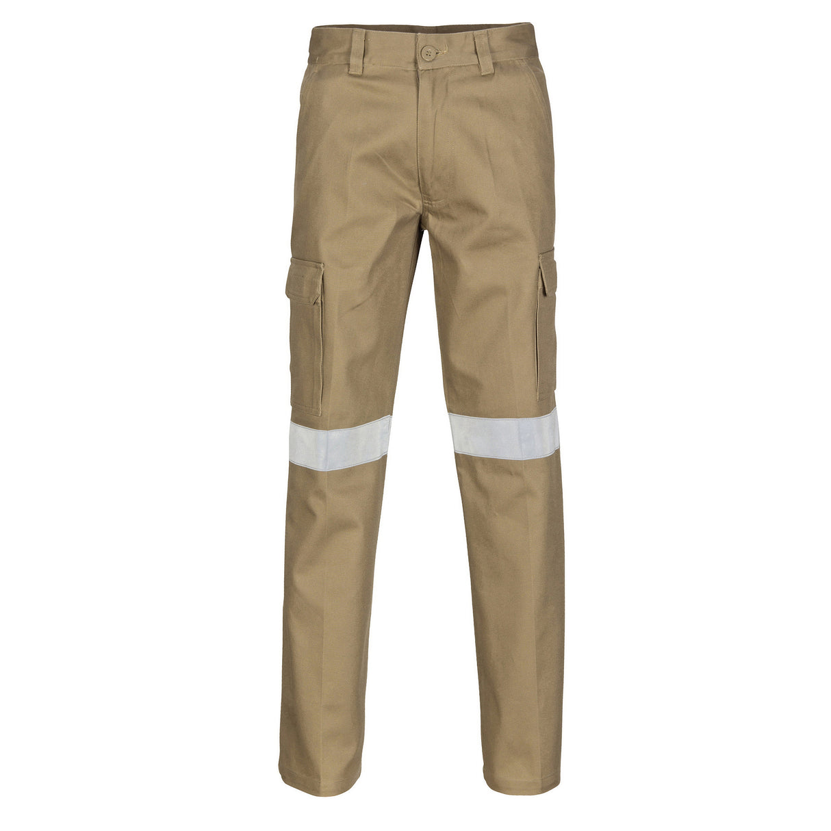 3319-Cotton Drill Cargo Pants With 3M R/Tape