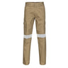 3319-Cotton Drill Cargo Pants With 3M R/Tape