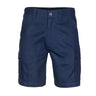 3358-Middle Weight Cotton Double Slant Cargo Shorts - With Shorter Leg Length