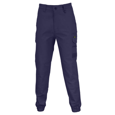 3376-SlimFlex Tradie Cargo Pants- Elastic Cuffs
