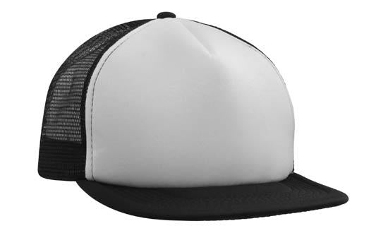 3806-Trucker Mesh Cap With Flat Peak