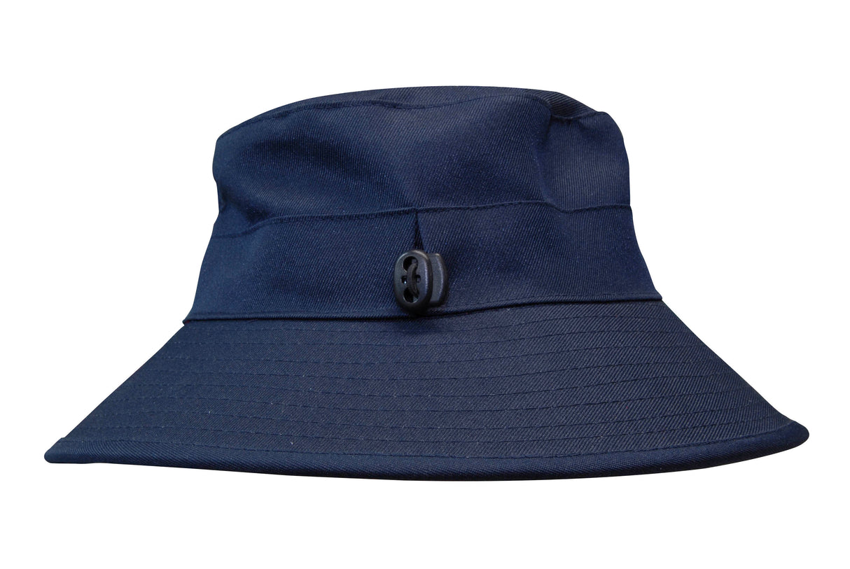 3935-Reversible Breathable Poly Twill Bucket Hat