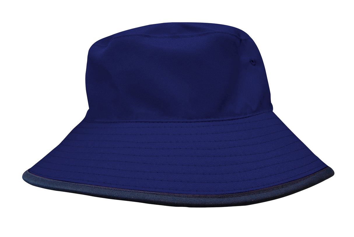 3935-Reversible Breathable Poly Twill Bucket Hat