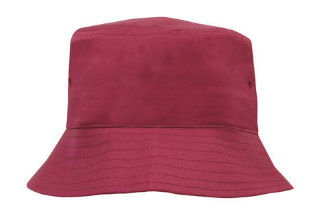 3939-Breathable Poly Twill Childs Bucket Hat