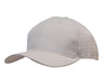 3975-Breathable Poly Twill Cap with Circle Perforations