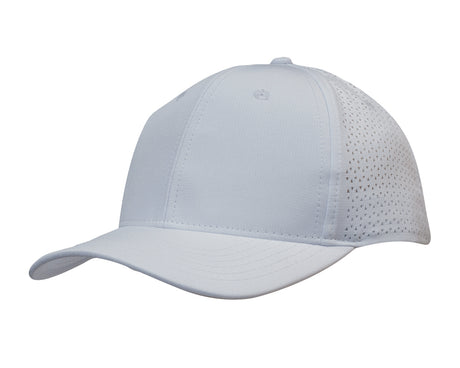 3977-Sports Ripstop Twill Cap with Triangle Perforations