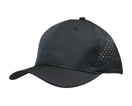 3978-Premium Pioneer Sports Twill Cap with Tear Drop Perforations