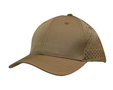 3978-Premium Pioneer Sports Twill Cap with Tear Drop Perforations