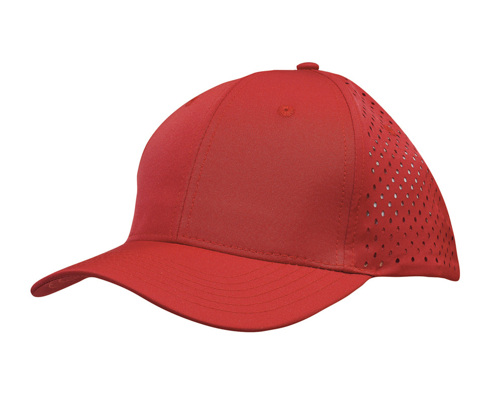 3978-Premium Pioneer Sports Twill Cap with Tear Drop Perforations