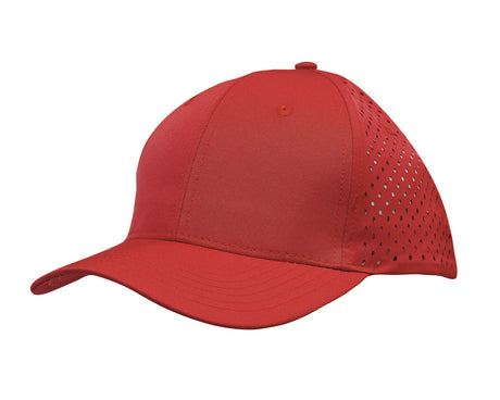 3978-Premium Pioneer Sports Twill Cap with Tear Drop Perforations
