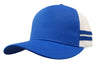 3995-American Premium Twill/Mesh Deep Fit Trucker with Stripes