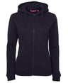 3HJ1-Jb'S Ladies Full Zip Fleecy Hoodie