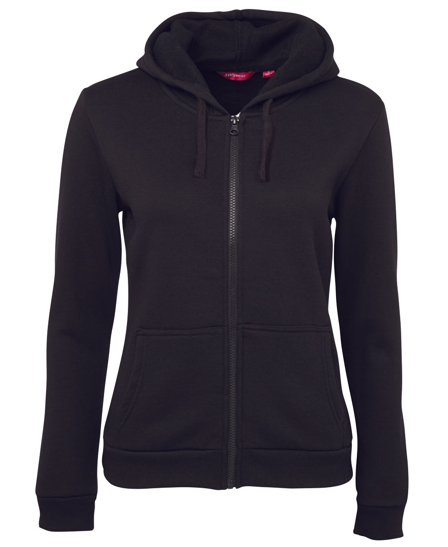 3PZH1-Jb'S Ladies P/C Full Zip Hoodie