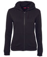 3PZH1-Jb'S Ladies P/C Full Zip Hoodie