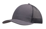 4002-Brushed Cotton with Mesh Back Cap