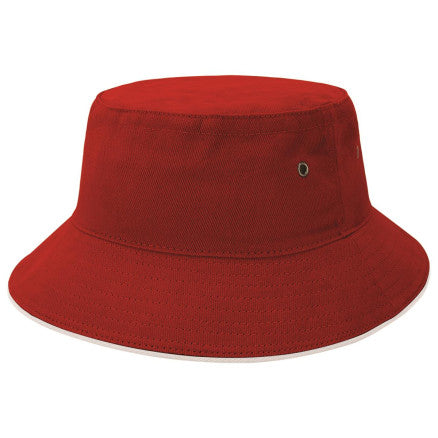4007-Sandwich Brim Bucket Hat