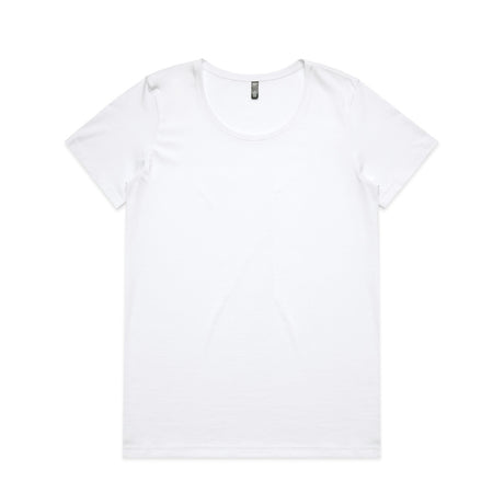 4019 - Wo's Maple Scoop Tee