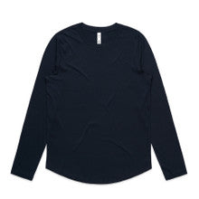 4021 - Wo's Maple Curve L/S Tee